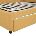 Merax Upholstered Full-Size Daybed with Trundle Feature