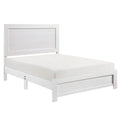 Rustic Farmhouse California King Bed by Eby - White Wood Veneer Finish