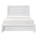 Rustic Farmhouse California King Bed by Eby - White Wood Veneer Finish