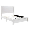 Rustic Farmhouse California King Bed by Eby - White Wood Veneer Finish
