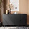 4-Door Wooden Accent Cabinet - Sideboard Buffet Server