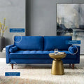 Talby Velvet Sofa by Carson Carrington
