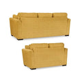 Roundhill Furniture Clareen 2-Piece Sofa and Loveseat Living Room Set
