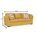 Roundhill Furniture Clareen 2-Piece Sofa and Loveseat Living Room Set