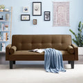 Convertible Sofa Bed for Living Room with Two Pillows Included