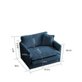 Modern 3-Piece Upholstered Sectional Sofa Set