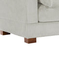 Corduroy Modular Sectional Sofa for Living Room