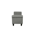 Porthos Home Theon Fabric Button-Tufted Flip-Top Storage Bench