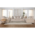 Roundhill Furniture Nason Wide Wale Corduroy Sofa, Loveseat, and Cuddle Chair Collection
