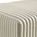 Roundhill Furniture Mavela Wide Wale Corduroy Upholstered Bench