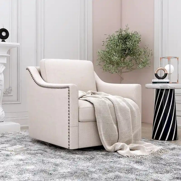 360-Degree Rotating Armchair