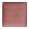 Commix Overstuffed Velvet Ottoman with Down Fill for Enhanced Comfort