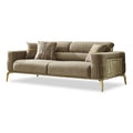 Arianna 4-Piece Living Room Set: Two Sofas and Two Chairs
