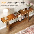 70.9-Inch Console Sofa Table for Living Room