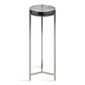 Kate and Laurel Aguilar Glamorous Drink Table - 9x9x23 Inches