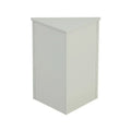 Freestanding Corner Triangle Bathroom Storage Cabinet with Adjustable Shelves - Versatile Accent Cabinet for Living Room