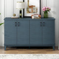 Large 4-Door Sideboard Buffet with Adjustable Shelves for Ample Storage