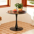 Round Tulip Dining Table in Mid-Century Modern Style