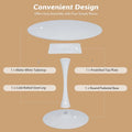 Round Tulip Dining Table in Mid-Century Modern Style