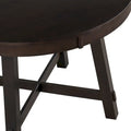 5-Piece Round Extendable Dining Set with Chairs