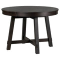 5-Piece Round Extendable Dining Set with Chairs