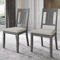 CraftPorch Classic 5-Piece Wooden Dining Ensemble