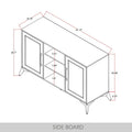 Modern Sideboard Cabinet by CraftPorch