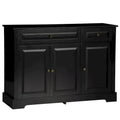 Modern Sideboard Buffet Cabinet with 2 Drawers and Adjustable Shelves - Ideal Coffee Bar Storage