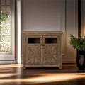 Spacious 2-Door Buffet Sideboard Cabinet