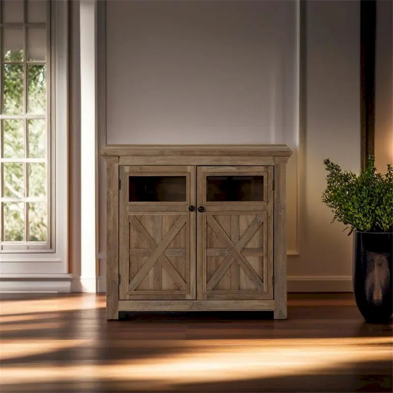 Spacious 2-Door Buffet Sideboard Cabinet