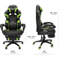 RESPAWN 110 Pro Ergonomic Gaming Chair with Footrest - Ideal Computer Desk Chair