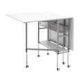 Sew Ready Adjustable Height Craft and Hobby Table with Storage Drawers