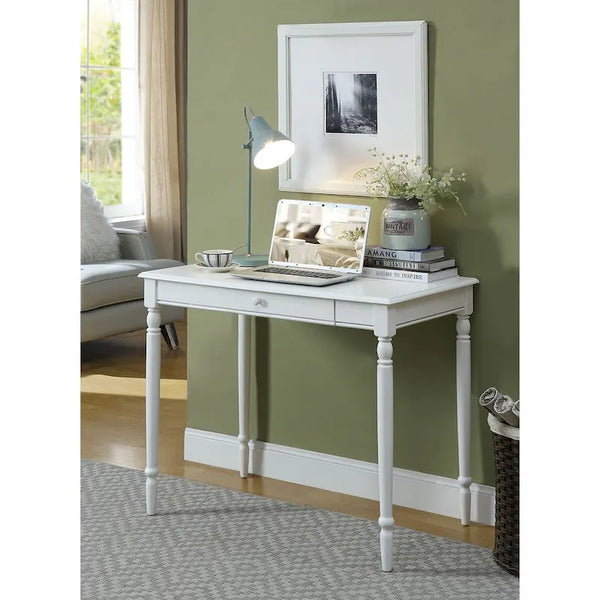 French Country 1-Drawer Desk by Convenience Concepts