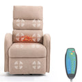 AVAWING Contemporary Electric Recliner with Power Lift and Massage Features
