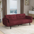 Adjustable Reclining Futon Sofa Bed - Convertible Sleeper Couch