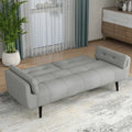 Adjustable Reclining Futon Sofa Bed - Convertible Sleeper Couch