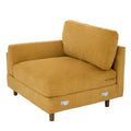 90-Inch Oversized Corduroy Sofa for Living Room with Reversible Cushions
