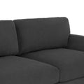 90-Inch Oversized Corduroy Sofa for Living Room with Reversible Cushions