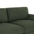 90-Inch Oversized Corduroy Sofa for Living Room with Reversible Cushions