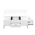 Versatile Lift-Top Coffee Table with Storage Drawers