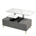 Versatile Lift-Top Coffee Table with Storage Drawers