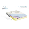 Sleep Zone Huntington 10-Inch Memory Foam Mattress with Z150 Adjustable Base Bundle