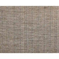 Set of 2 Walnut and Light Gray Ladder Back Side Chairs