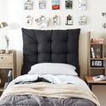 Tufted Queen Puffy Headboard for College by DormCo
