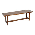 Stylish Acacia Trestle Bench