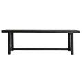 Stylish Acacia Trestle Bench