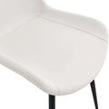 Set of 4 Modern Artificial Leather Dining Chairs for Kitchen