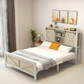 Moasis Farmhouse Oak Bed Frame - Available in Queen and King Sizes