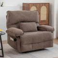 Spacious Manual Recliner Sofa Chair for Living Room