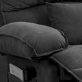 Spacious Manual Recliner Sofa Chair for Living Room